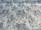 1 Yard Upholstery Velvet Fabric White Gray Marble Design Latex Backed 100% Polyester 54 Inch Width